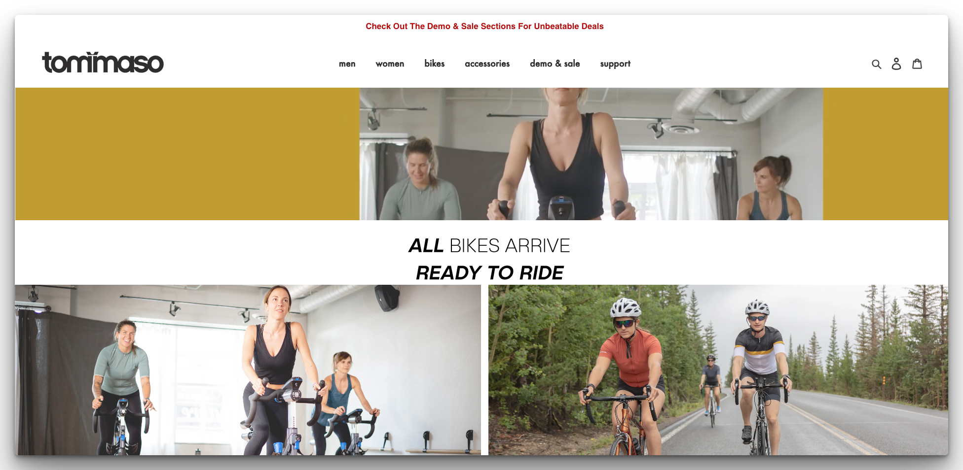 Tommaso Cycling's Website